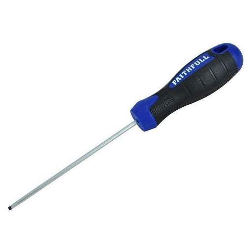 Faithfull Soft Grip Screwdriver Terminal Tip 3 x 100mm Faithfull - RockBottom Northampton