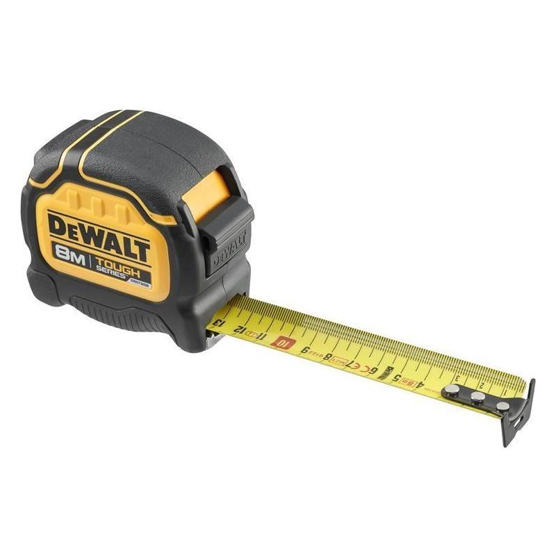 Dewalt TOUGHSERIES™ Tape Measure 8m (Width 32mm) (Metric Only) Dewalt - RockBottom Northampton