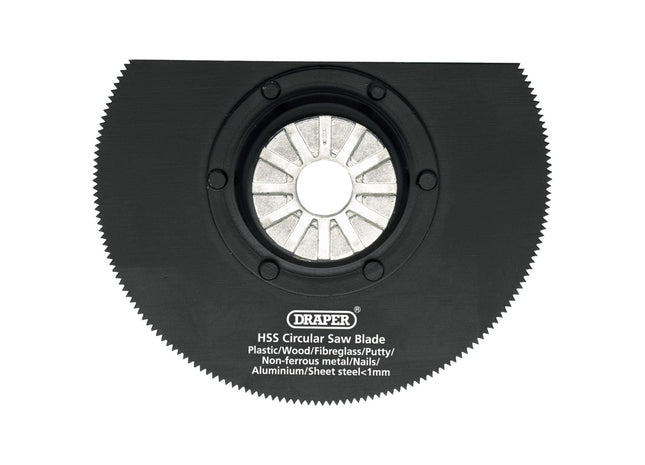 Draper HSS Circular Saw Blade, 85mm Diameter x 1mm, 18tpi 26075 Draper - Town Tools 