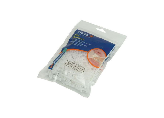 Vitrex Floor Tile Spacers 5mm (Pack 500) Vitrex - RockBottom Northampton