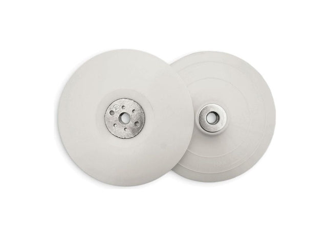 Flexipads World Class Angle Grinder Pad White 180mm (7in) 5/8 x 11 UNC Flexipads World Class - RockBottom Northampton