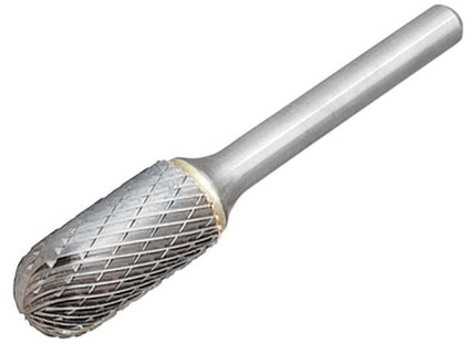 Dormer Solid Carbide Bright Rotary Burr Ball Nosed Cylinder 16 x 6mm Dormer - RockBottom Northampton