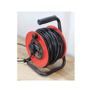 Faithfull Power Plus Open Drum Cable Reel 240V 13A 2-Socket 25m Faithfull Power Plus - RockBottom Northampton