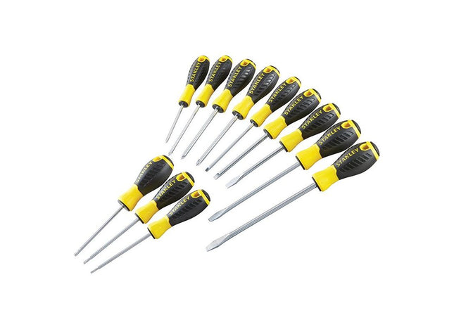 Stanley® Hand Tools 0-60-212 Essential Screwdriver Set, 12 Piece STANLEY® Hand Tools - RockBottom Nothampton