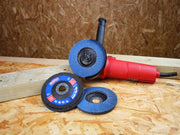 Faithfull Zirconia Abrasive Jumbo Flap Disc 125 x 22mm 80 Grit (3 Pack) Faithfull - RockBottom Northampton