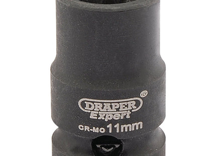 Draper Expert HI-TORQ 6 Point Impact Socket, 3/8" Sq. Dr., 11mm Draper - Town Tools 