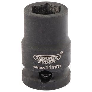 Draper Expert HI-TORQ 6 Point Impact Socket, 3/8" Sq. Dr., 11mm Draper - Town Tools 