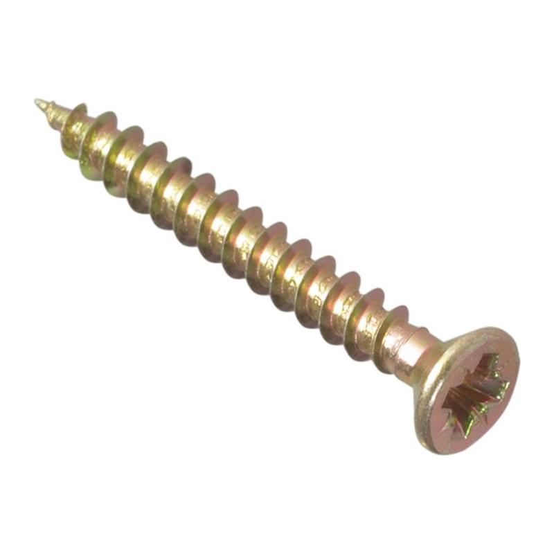 Forgefix Multi-Purpose Pozi Compatible Screw CSK ST ZYP 3.0 x 30mm Box 200 ForgeFix - RockBottom Northampton
