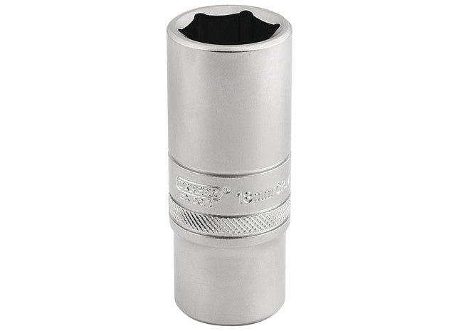 Draper 6 Point Metric Deep Socket, 3/8" Sq. Dr., 19mm 16586 Draper - Town Tools 