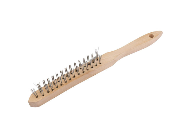 Draper 2 Row Wire Scratch Brush 68701 Draper - Town Tools 