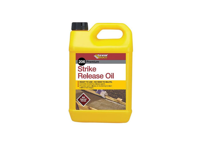Everbuild Sika 206 Strike Release Oil 5 litre Everbuild Sika - RockBottom Northamptin