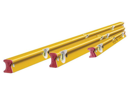 Stabila R-Type 300 Spirit Level Set, 3 Piece (61 122 & 183cm) Stabila - RockBottom Nothampton