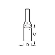 Trend TR29 x 1/4 TCT Shank Mounted Bearing Guided Profiler 12.7 x 25.4mm Trend - RockBottom Northampton