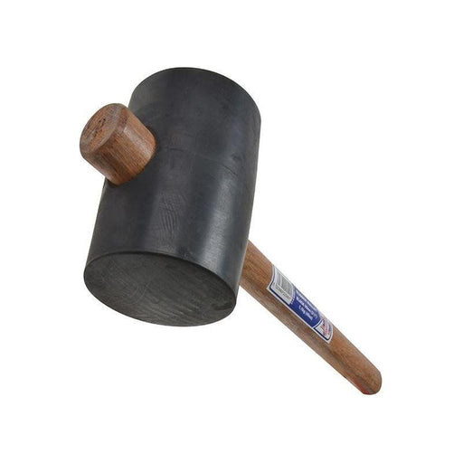 Faithfull Rubber Mallet - Black 1.1kg (40oz) Faithfull - RockBottom Northampton