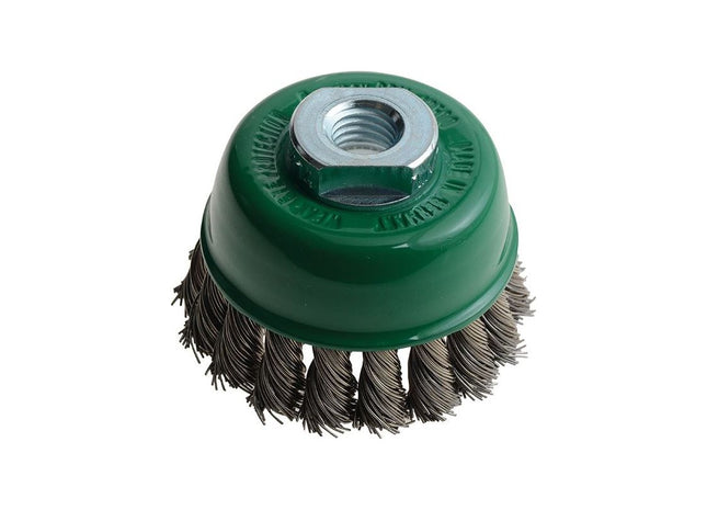 Lessmann Knot Cup Brush 65mm M14x2.0, 0.50 Stainless Steel Wire Lessmann - RockBottom Northampton
