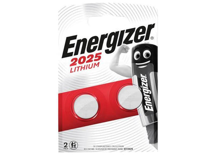 Energizer® CR2025 Coin Lithium Battery (Pack 2) Energizer® - RockBottom Northamptin