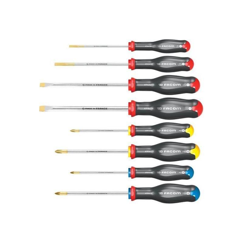 Facom Protwist® Screwdriver Set, 8 Piece Facom - RockBottom Northampton