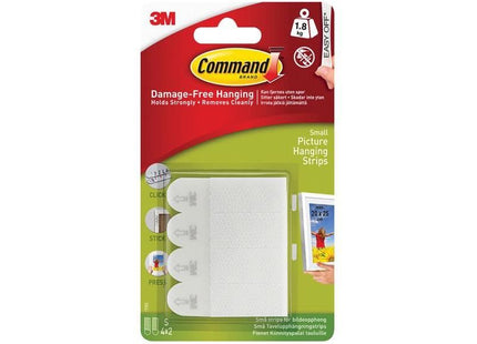 Command™ Picture Hanging Strips, Small (Pack 4) Command™ - RockBottom Northampton