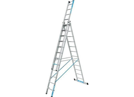 Zarges Skymaster Plus X Combination Ladder 3-Part 3 x 12 Rungs Zarges - RockBottom Northampton