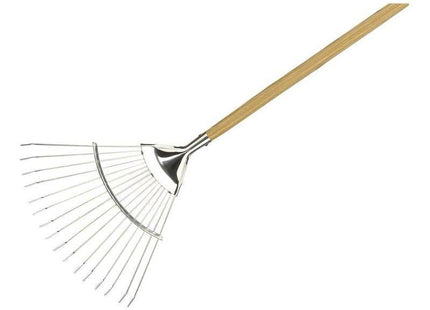 Kent & Stowe Stainless Steel Lawn & Leaf Rake, FSC® Kent & Stowe - RockBottom Northampton