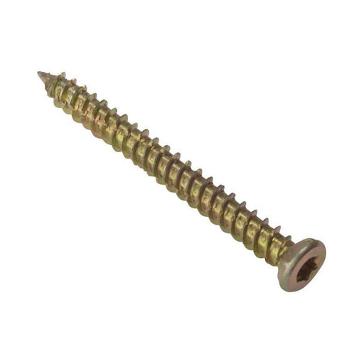 Forgefix Concrete Frame Screw ZYP 7.5 x 132mm Box 100 ForgeFix - RockBottom Northampton