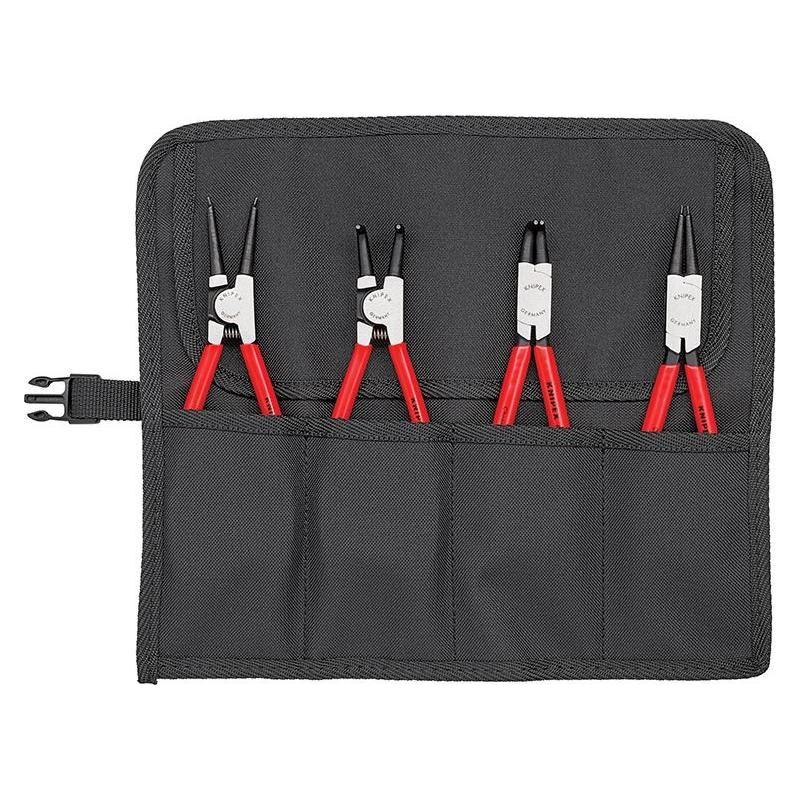 Knipex Circlip Pliers Set in Roll, 4 Piece Knipex - RockBottom Northampton
