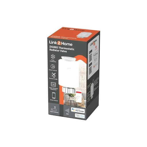 Link2Home Zigbee Thermostatic Radiator Valve Link2Home - RockBottom Northampton