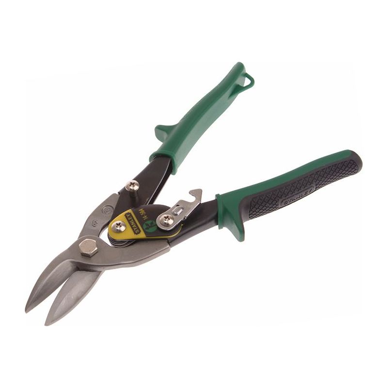 Stanley® Hand Tools Green Aviation Snips Right Cut 250mm (10in) STANLEY® Hand Tools - RockBottom Nothampton