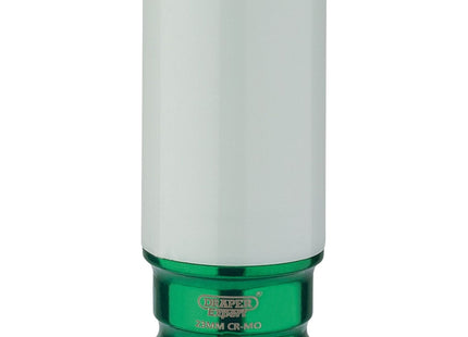 Draper HI-TORQ Wheel Nut Socket for Alloy Wheels, 1/2" Sq. Dr.  (23mm) Draper - Town Tools 