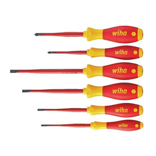 Wiha SoftFinish® electric slimFix SL/PZ Screwdriver Set, 6 Piece Wiha - RockBottom Northampton