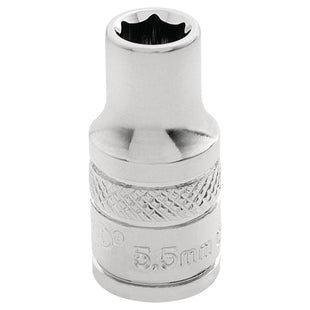 Draper HI-TORQ 6 Point Socket, 1/4" Sq. Dr., 5.5mm 32449 Draper - Town Tools 