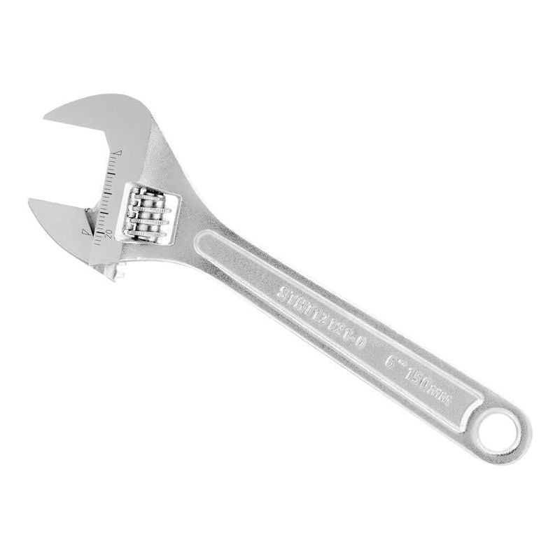 Stanley® Hand Tools Metal Adjustable Wrench 150mm (6in) STANLEY® Hand Tools - RockBottom Nothampton