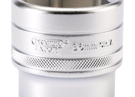 Draper 6 Point Metric Socket, 1/2" Sq. Dr., 36mm 16623 Draper - Town Tools 