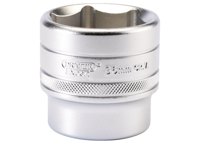 Draper 6 Point Metric Socket, 1/2" Sq. Dr., 36mm 16623 Draper - Town Tools 