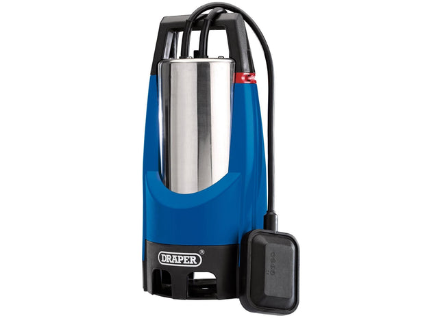 Draper Submersible Dirty Water Pump with Float Switch, 280L/min, 850W 98914 Draper - Town Tools 