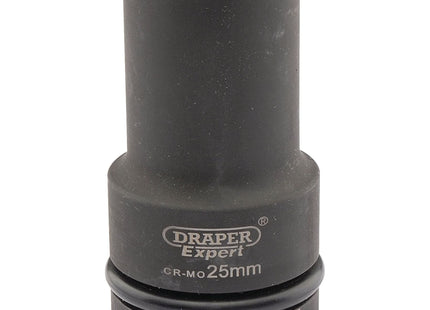 Draper Expert HI-TORQ 6 Point Deep Impact Socket, 1" Sq. Dr., 25mm Draper - Town Tools 