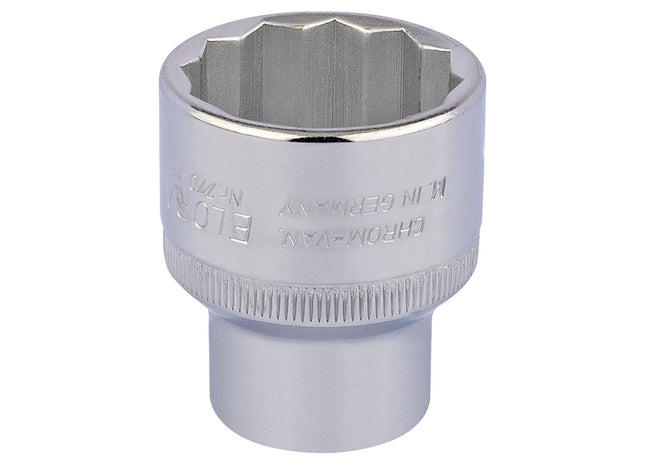 Draper Elora Bi-Hexagon Socket, 1/2" Sq. Dr., 30mm 24757 Draper - Town Tools 