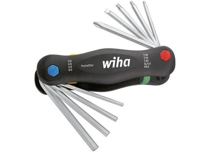 Wiha PocketStar Multi Key Set, 9 Piece Wiha - RockBottom Northampton
