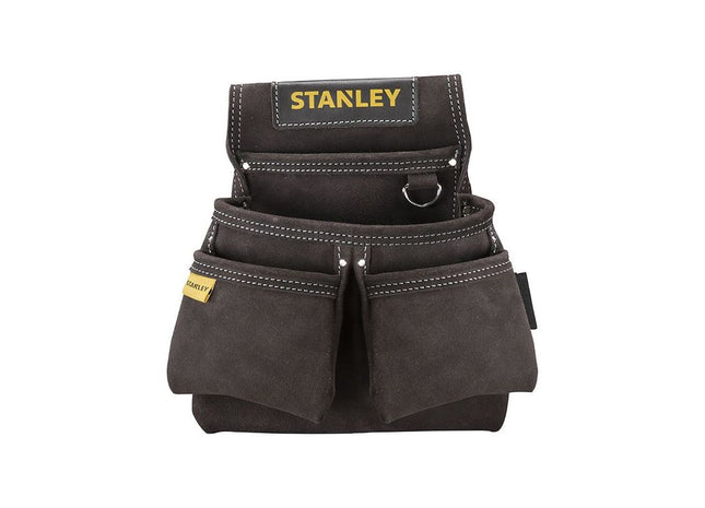 Stanley® Hand Tools STST1-80116 Leather Double Nail Pocket Pouch STANLEY® Hand Tools - RockBottom Nothampton