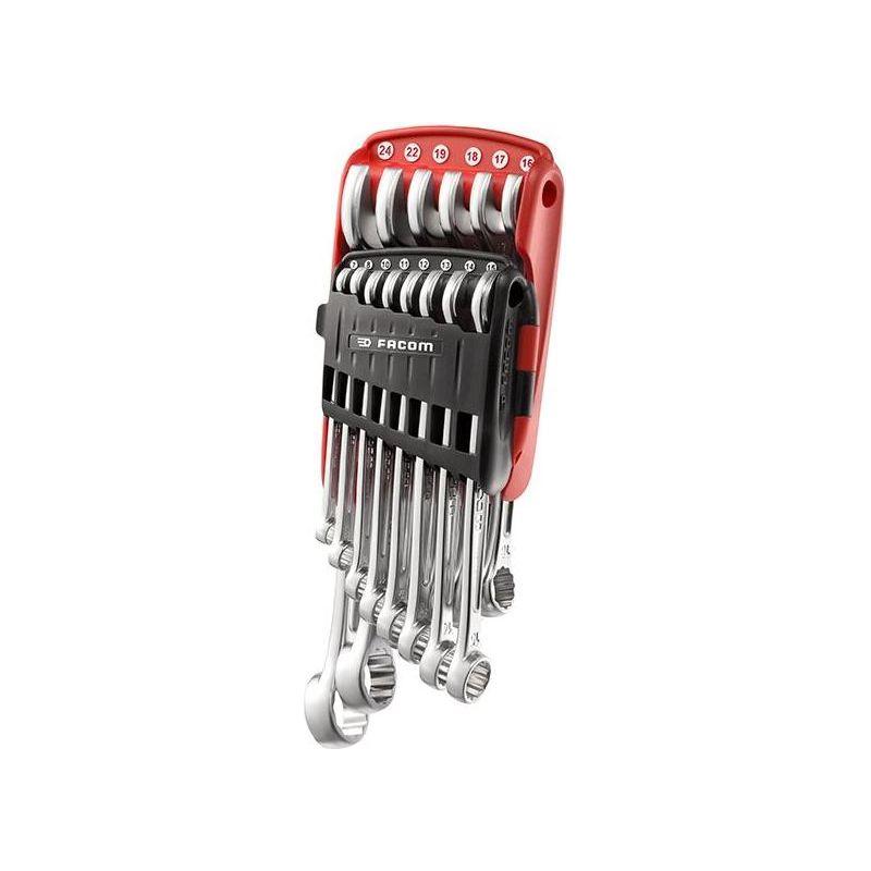 Facom 440.JP14P Combination Spanner Set, 14 Piece Facom - RockBottom Northampton
