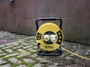 Faithfull Power Plus Open Cable Reel 110V 40m 16A 2 Socket (1.5mm Cable) Faithfull Power Plus - RockBottom Northampton