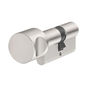 Abus Mechanical KE60NP Euro Thumbturn Cylinder Nickel Pearl Z30mm / K30mm Visi ABUS Mechanical - RockBottom Northampton 