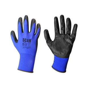Scan Max - Dexterity Nitrile Gloves - L (Size 9) Scan - RockBottom Nothampton