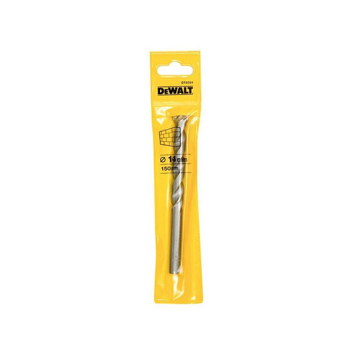 Dewalt Power Tools Masonry Drill Bit 14.0mm OL:150mm WL:82mm DeWALT Power Tools - RockBottom Northampton
