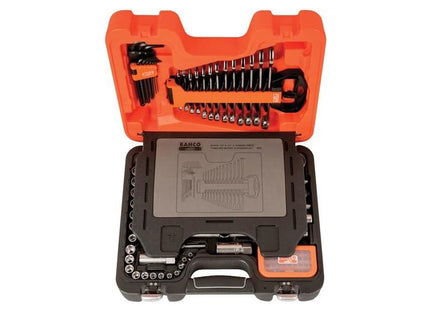 Bahco S95 1/4in & 1/2in Drive Socket & Mech Set, 95 Piece Bahco - RockBottom Northampton