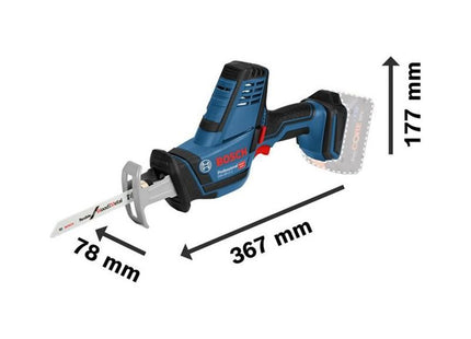 Bosch GSA 18V-LI C Professional Reciprocating Saw 18V Bare Unit Bosch - RockBottom Northampton
