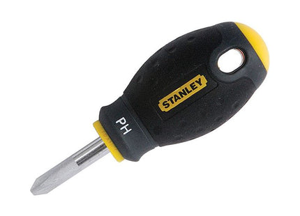 Stanley® Hand Tools FatMax® Stubby Screwdriver Phillips Tip PH1 x 30mm STANLEY® Hand Tools - RockBottom Nothampton