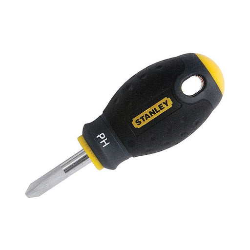 Stanley® Hand Tools FatMax® Stubby Screwdriver Phillips Tip PH1 x 30mm STANLEY® Hand Tools - RockBottom Nothampton