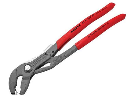Knipex Spring Hose Clamp Pliers with Locking Device 250mm Knipex - RockBottom Northampton