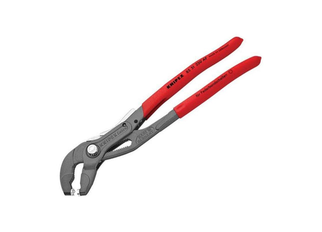 Knipex Spring Hose Clamp Pliers with Locking Device 250mm Knipex - RockBottom Northampton